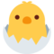 Hatching Chick emoji on Twitter